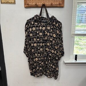 Funky Vintage Button Down